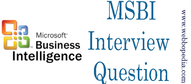 MSBI Interview Question