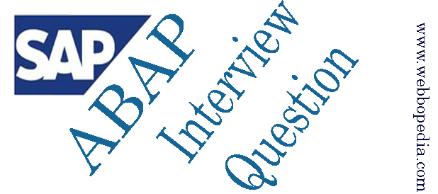 SAP ABAP Interview Question