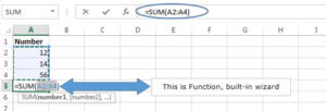 function and formula